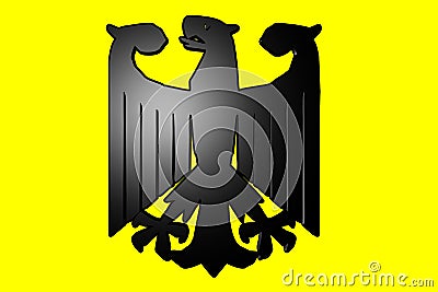 German Coat of Arms Stock Photo