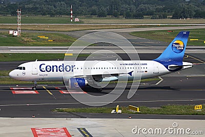 Condor Berlin Airbus A320-200 Editorial Stock Photo