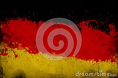 German flag Stock Photo