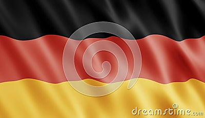 German Flag Stock Photo