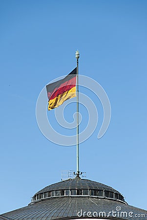 German Flag Stock Photo