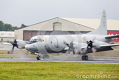 German Navy P-3C Orion Editorial Stock Photo