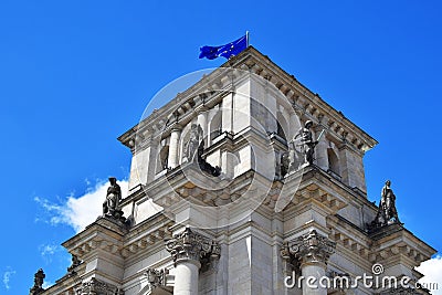 German parliament Stock Photo