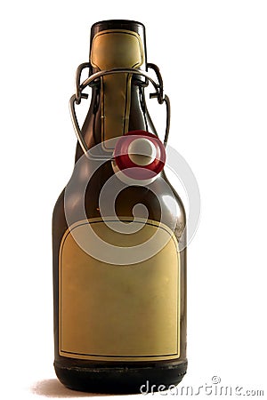 German pils beer bottle Stock Photo