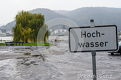 German sign saying 