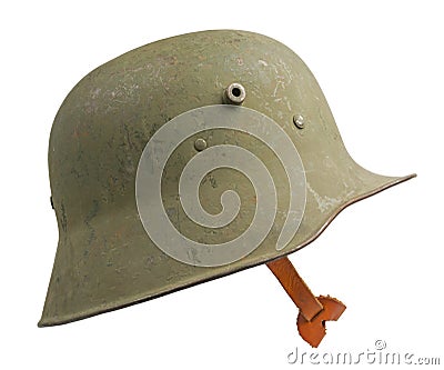 German World War One Helmet Stock Photo