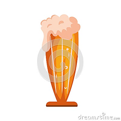 germany beer glass Vector Illustration