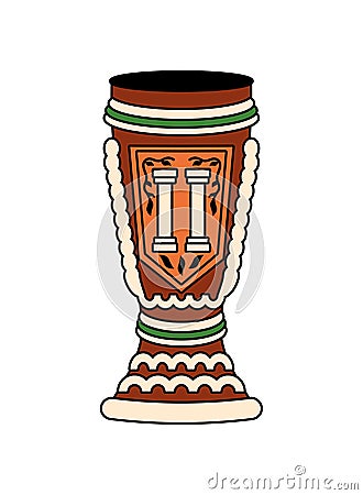 germany beer steins classic Vector Illustration