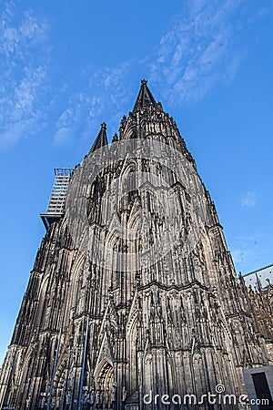 Germany, Cologne, the famous cathedral, Kolner Dom Stock Photo