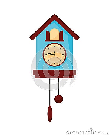 germany cuckoo clock pendulum Stock Photo