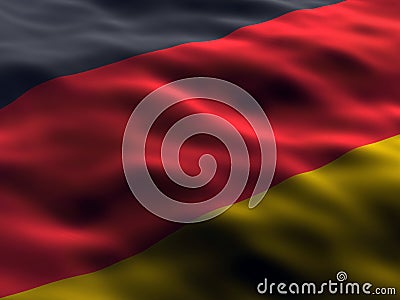 Germany flag Stock Photo