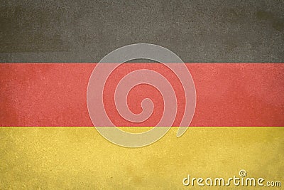 Germany flag background on particleboard Stock Photo