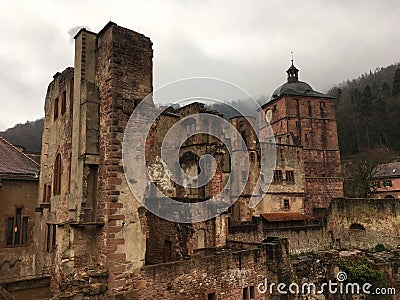 View of Heidelberg Editorial Stock Photo