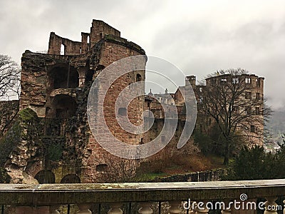 View of Heidelberg Editorial Stock Photo