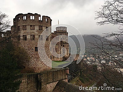 View of Heidelberg Editorial Stock Photo