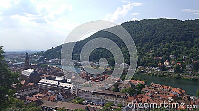 Germany Heidelberg serenity green landscape Stock Photo