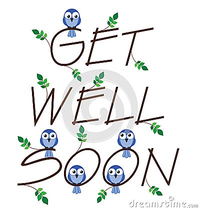 Get well soon Vector Illustration