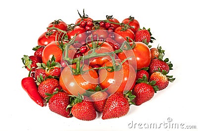 Get your arms around this fresh produce. Stock Photo