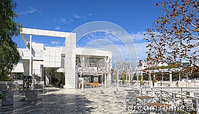 Getty Museum in Los Angeles Editorial Stock Photo