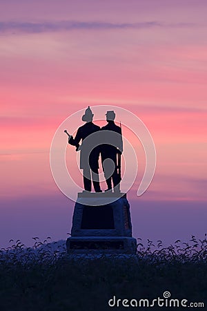 Gettysburg National Military Park Stock Photo