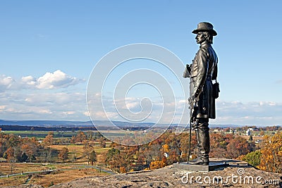 Gettysburg National Military Park Stock Photo