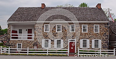 GETTYSBURG, PENNSYLVANIA 5-15-2018 The Dobbin House Editorial Stock Photo