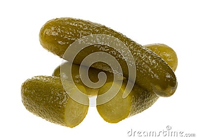 Gherkin isolated Stock Photo