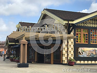 Ghirardelli`s, Disney Springs, Orlando, Florida Editorial Stock Photo