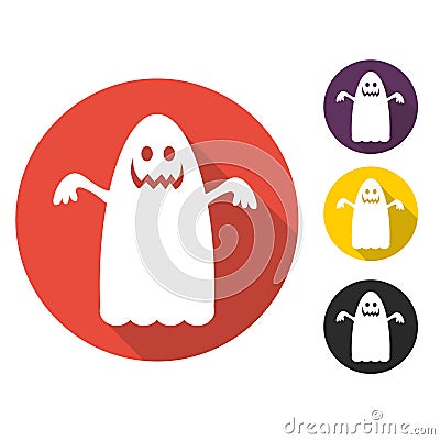 Ghost flat Stock Photo