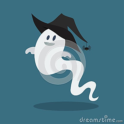 Ghost flat Stock Photo