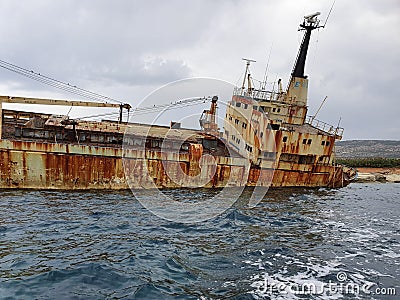 The ghost ship Editorial Stock Photo