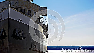 Ghost Ship Stock Photo