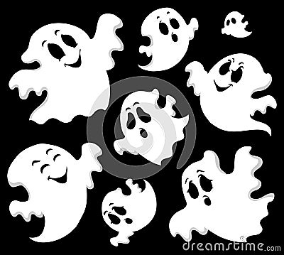 Ghost theme image 1 Vector Illustration