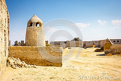 Abandoned fishing village in Ras Al Khaimah Stock Photo