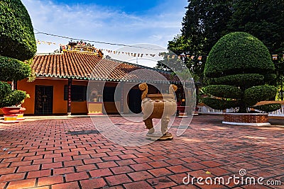 Giac Lam pagoda facade, Ho Chi Minh City Saigon, Vietnam Stock Photo