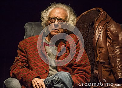 Giampiero mughini portrait journalist Editorial Stock Photo