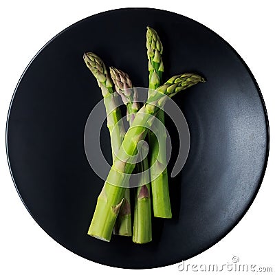 Giant asparagus Stock Photo