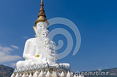 Giant buddhas statues Stock Photo