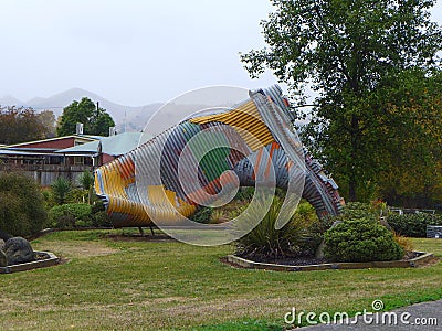 Giant gumboot Editorial Stock Photo