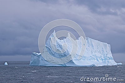 Giant iceberg in Antarctica Stock Photo