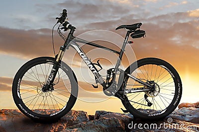 Giant Mountain bike Editorial Stock Photo