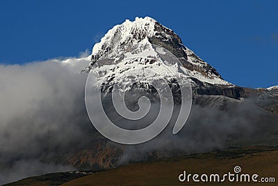 Giant summit Stock Photo