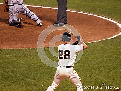 Giants Batter Buster Posey stands on deck circle Editorial Stock Photo