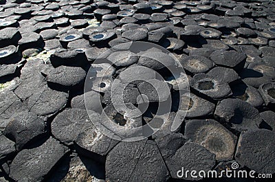 The Giants Causeway Stock Photo