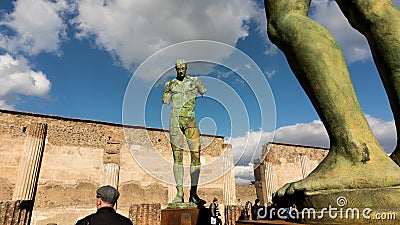 Giants of Pompeii Editorial Stock Photo