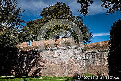 Giardino Scotto in Pisa - Public Gardens and Park, Italy Stock Photo