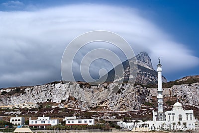 Gibraltar landscape Stock Photo