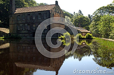 Gibson Mill Stock Photo