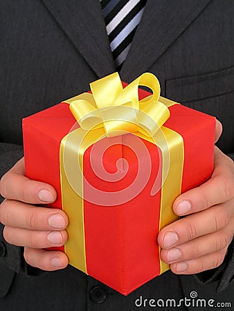 Gift Stock Photo