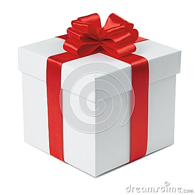 Gift box. Stock Photo